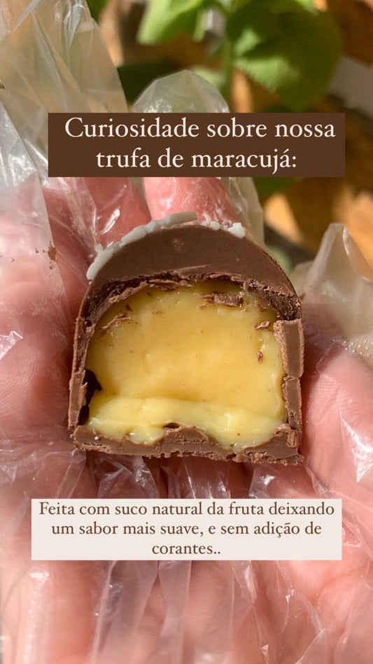 Trufinha de maracuja